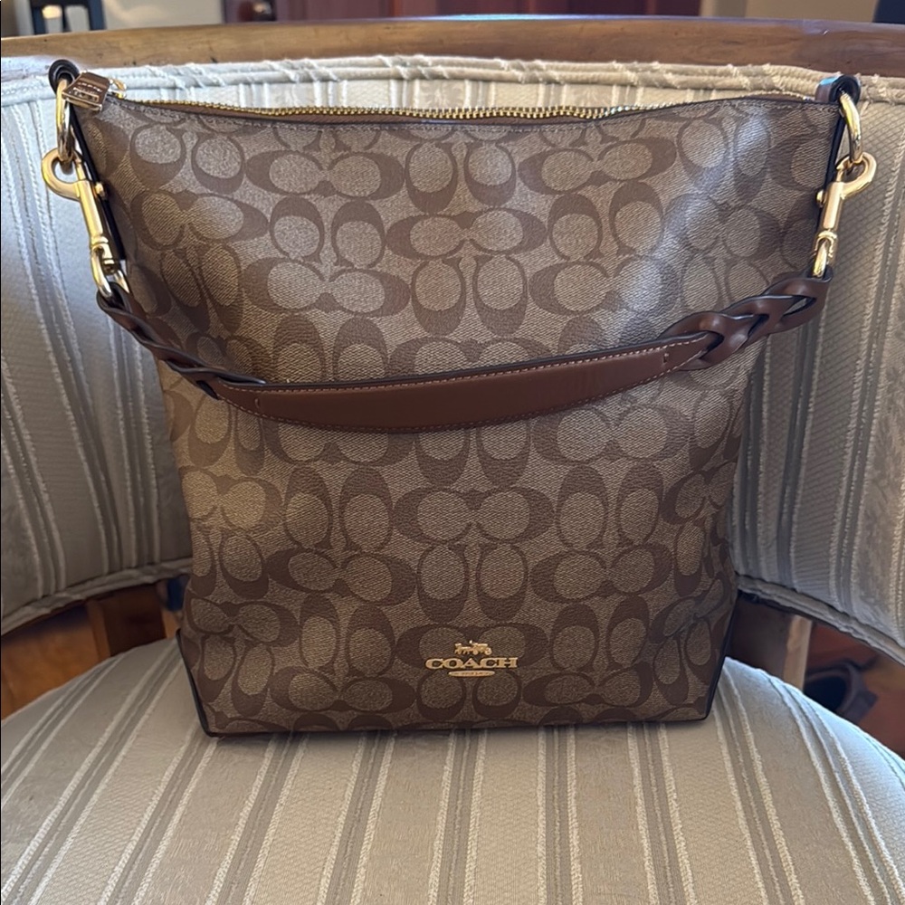 Coach Brown Signature Bag